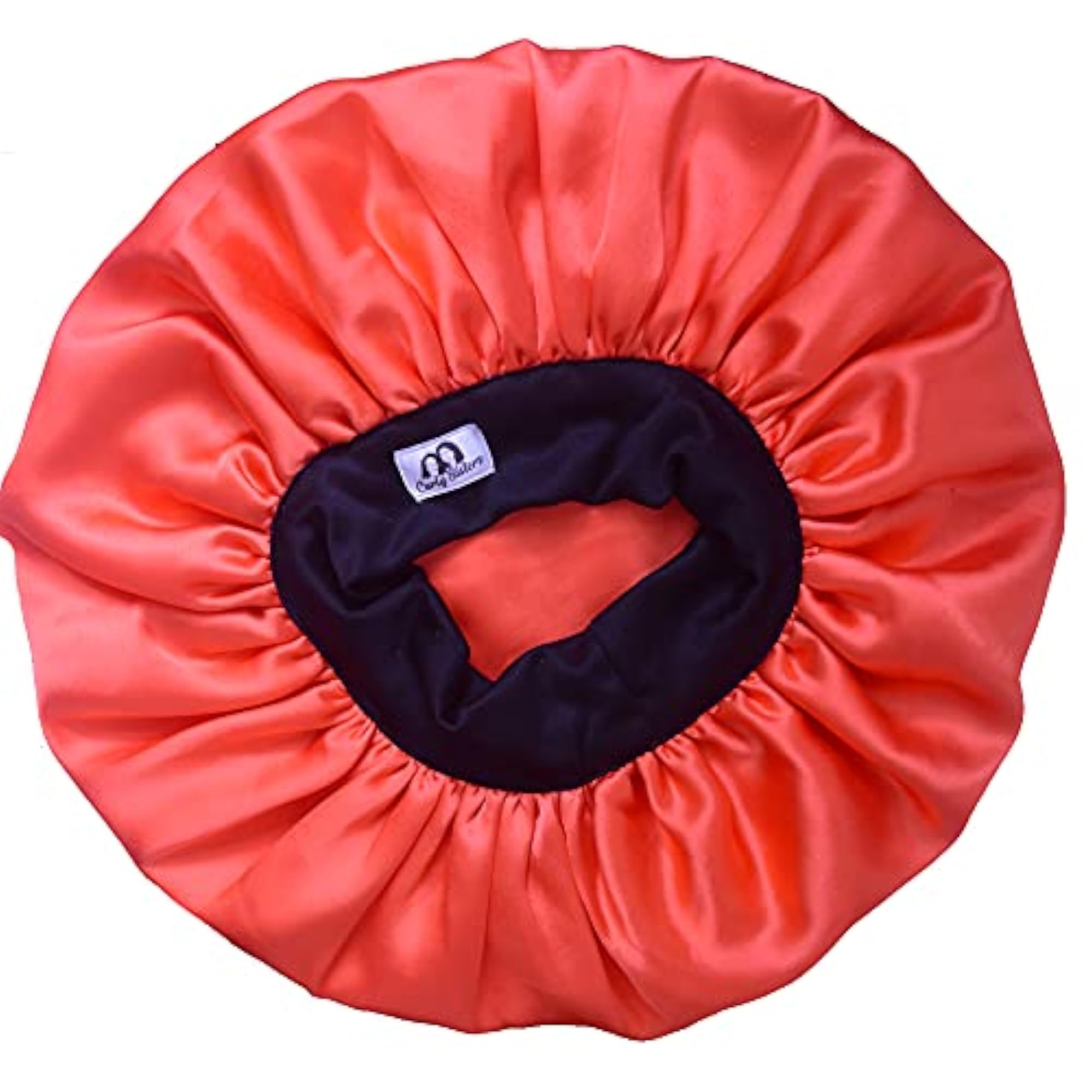 Double Layered Satin Bonnet with Stretchable Lycra Band